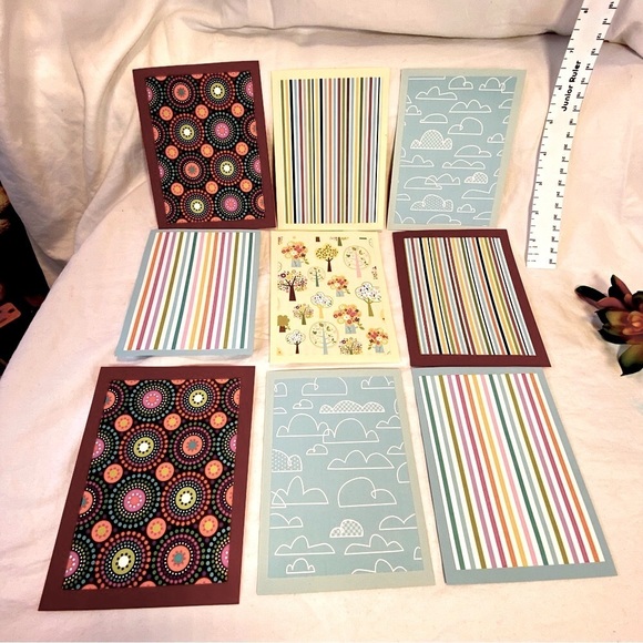 6 for$20♥️Set of 9 Plain blank stationary with envelopes. - Picture 1 of 9